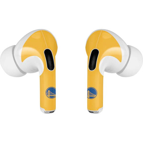 NBA Golden State Warriors Standard - Yellow Apple AirPods Pro Skin
